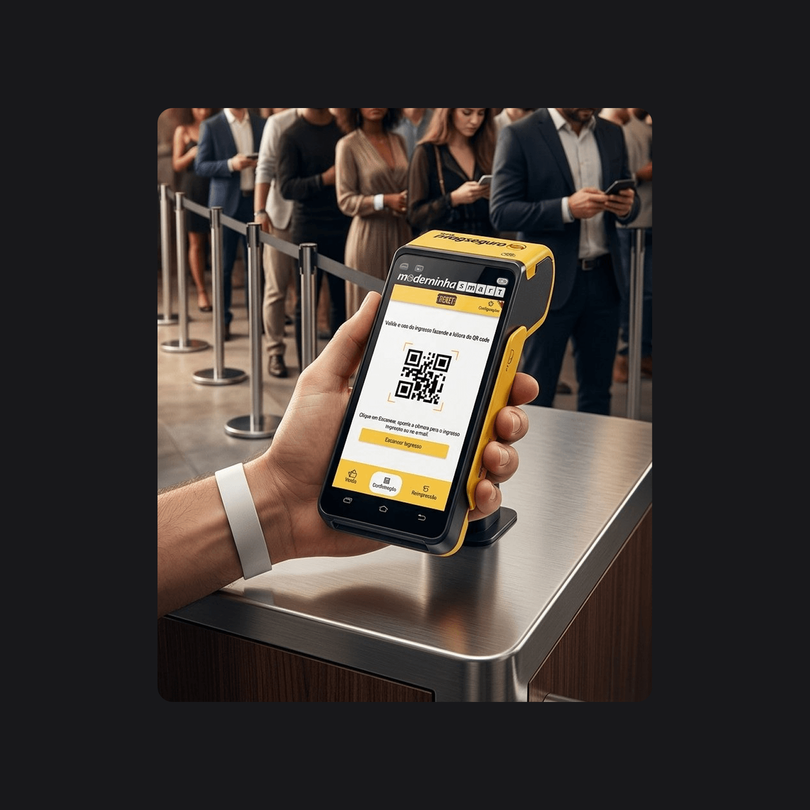 Venda presencial com PDV